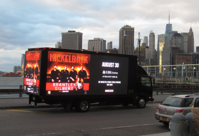 LED Truck Advertising in New York