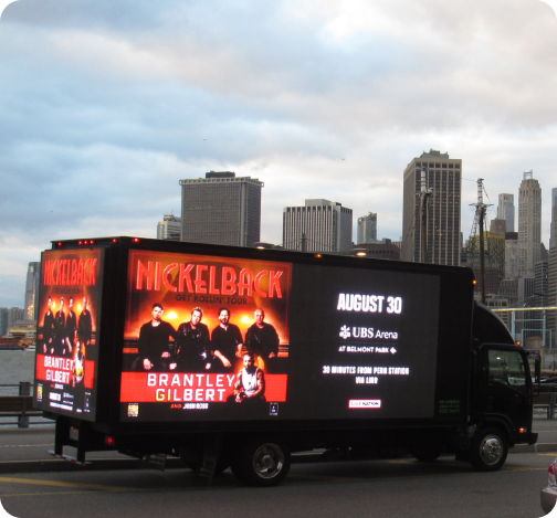 LED Truck Advertising