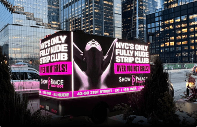 Grand Openings - Mobile Billboard NYC